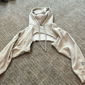 ZARA crop sweatshirt